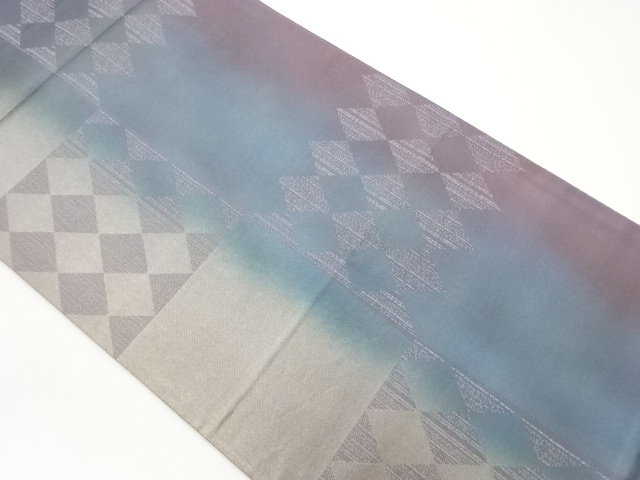 JAPANESE FUKURO OBI / WOVEN RHOMBUS